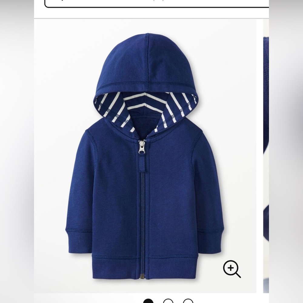 Hanna Andersson French Terry Hoodie, 2T